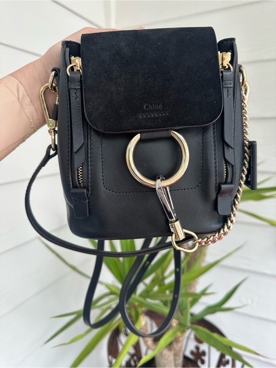 Chloe Handbags - CHLOÉ Faye Mini Backpack